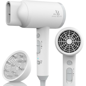 ANNE BETTY Fast-Drying Hair Dryer with Nozzle